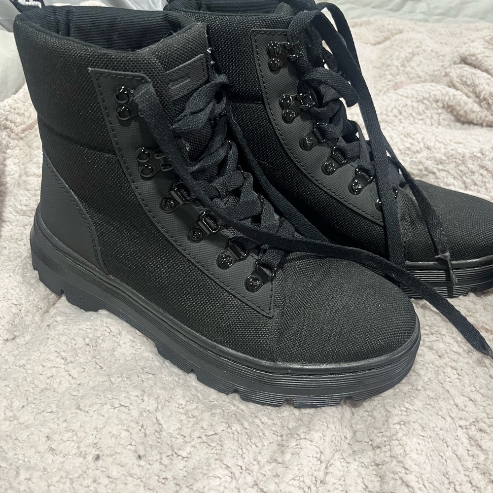 Dr. Martens Black Combat Boots
